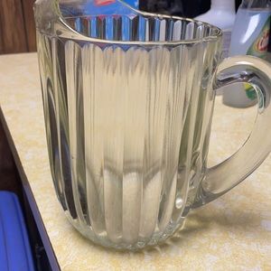 Glass pitcher